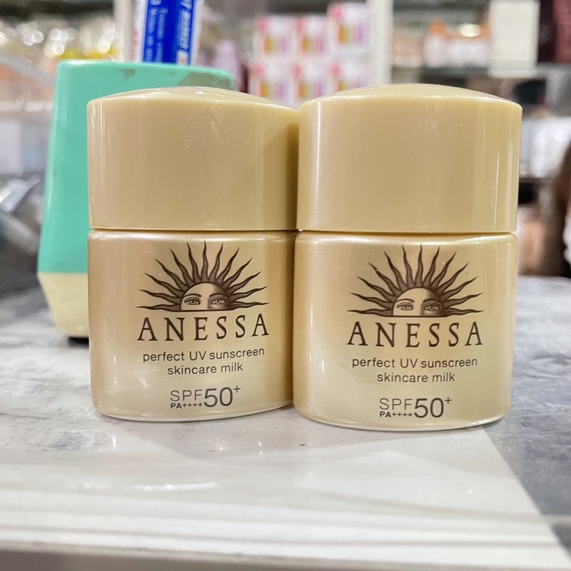 Anessa Perfect UV Sunscreen SPF 50 PA+++ 12 ml กันแดดน้ำนม ขวดจิ๋ว