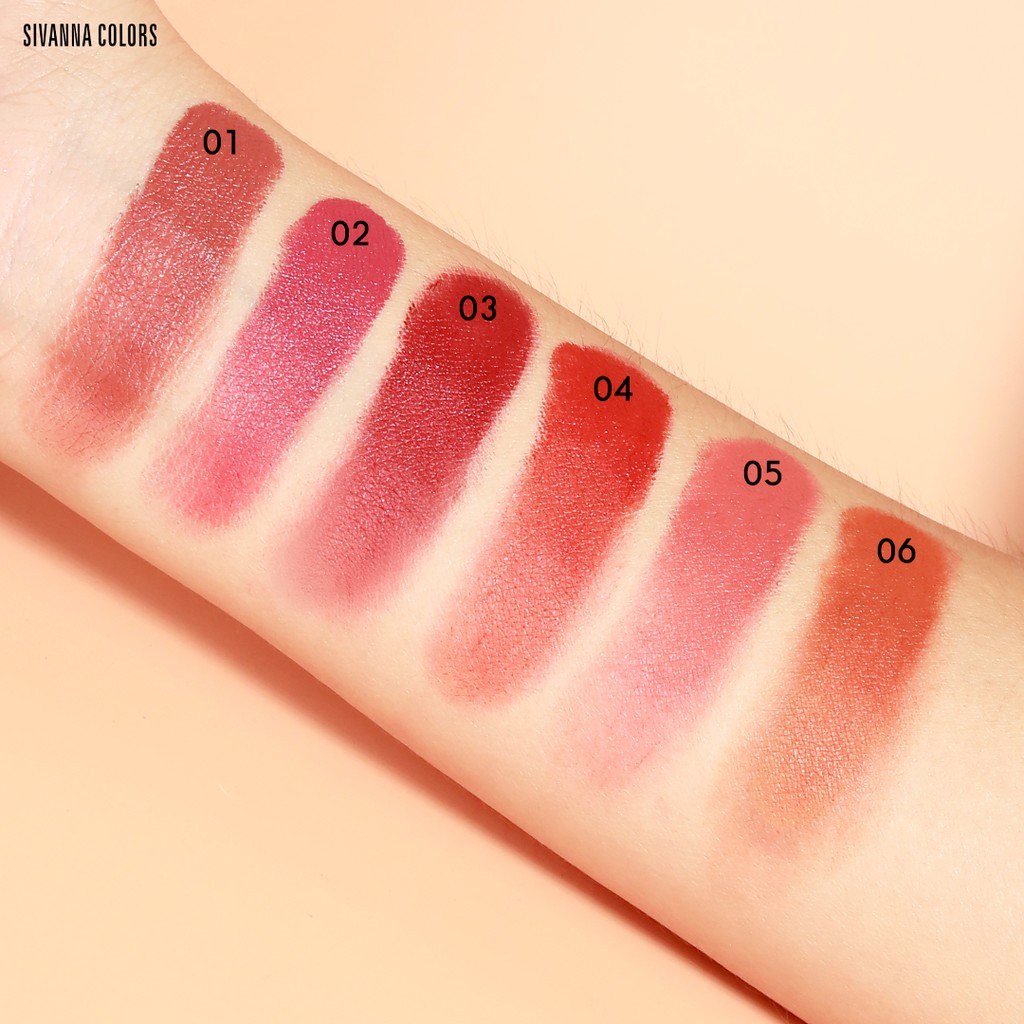 Sivanna Colors Green Pearl Luxury Lipstick HF4033 ซีเวียน่า ลิปกรีนไข่มุก