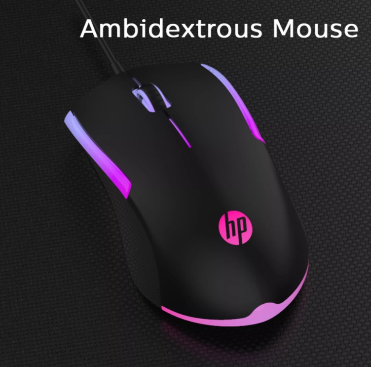 M160 HP Gaming Mouse USB มีไฟ MO-HP-GM-M160B