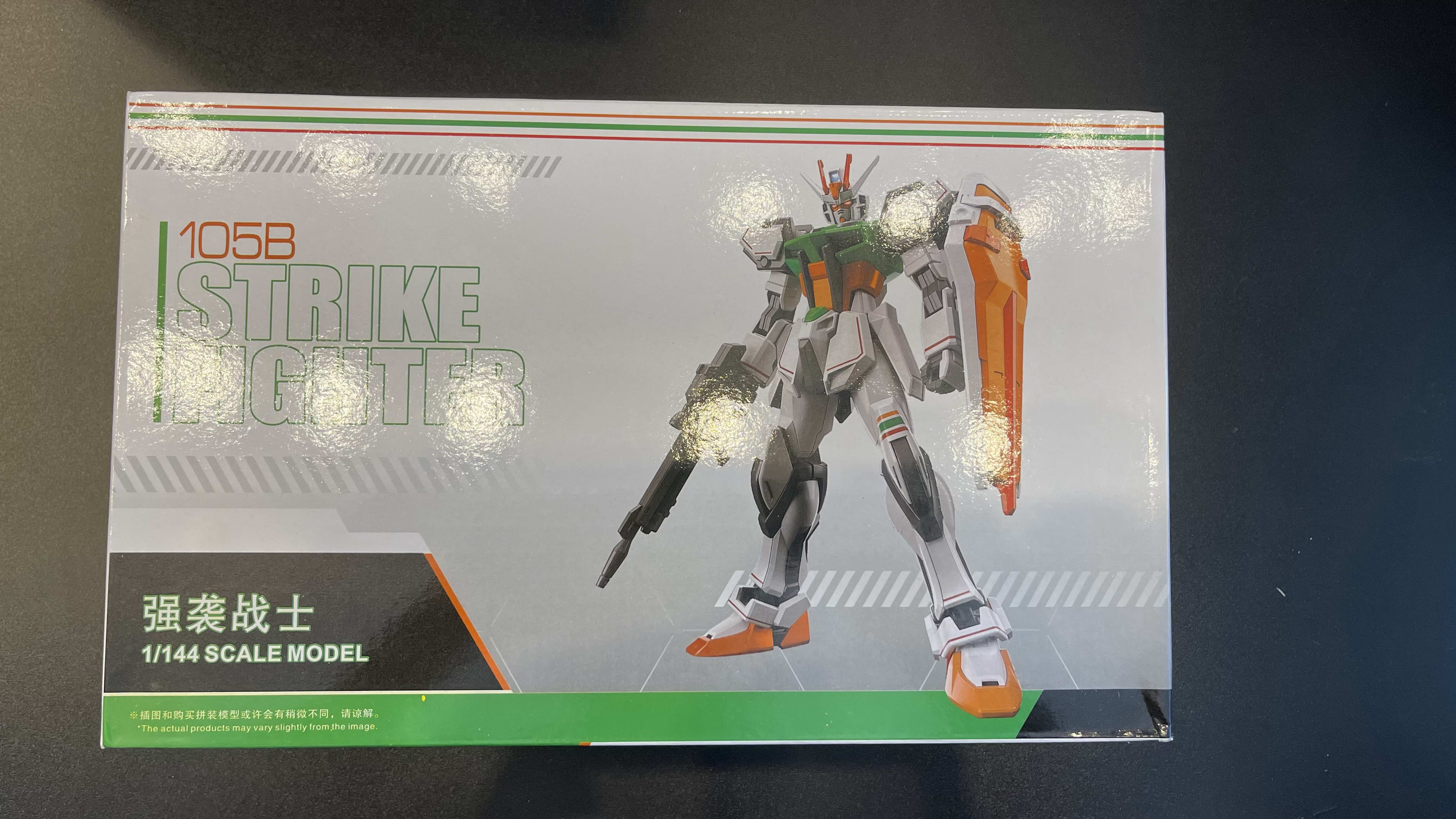 EG 1/144 Strike Fighter + Backpack (105B) **ทักเเชทก่อนกดคำสั่งซื้อนะครับ***