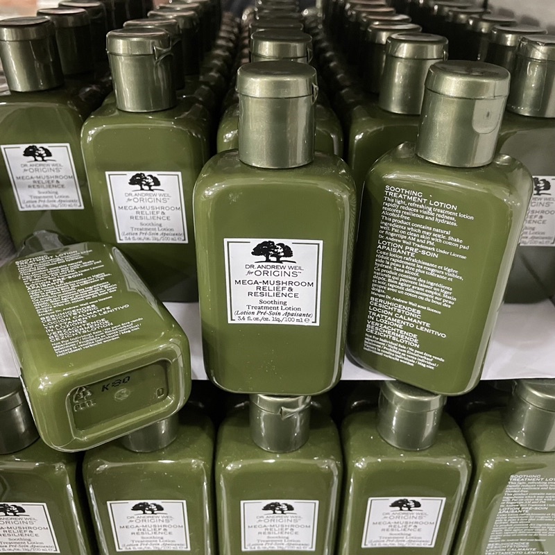 น้ำตบเห็ด Origins Mega Mushroom Relief & Resilience Soothing Treatment Lotion 100 ml.