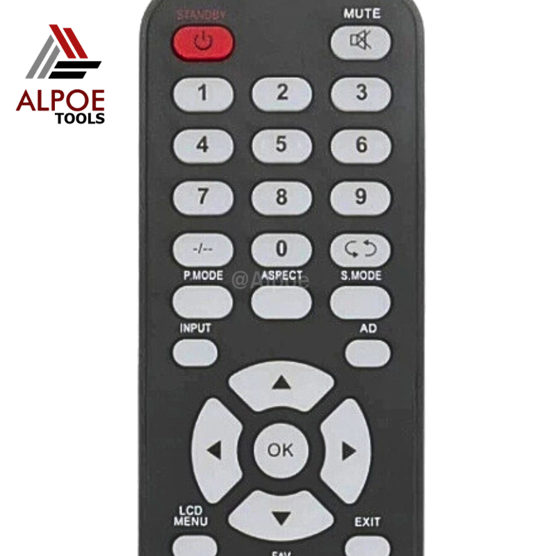 รีโมททีวี Aconatic รหัส AN-LT4902,AN-LT2433 สำหรับ LCD / LED TV