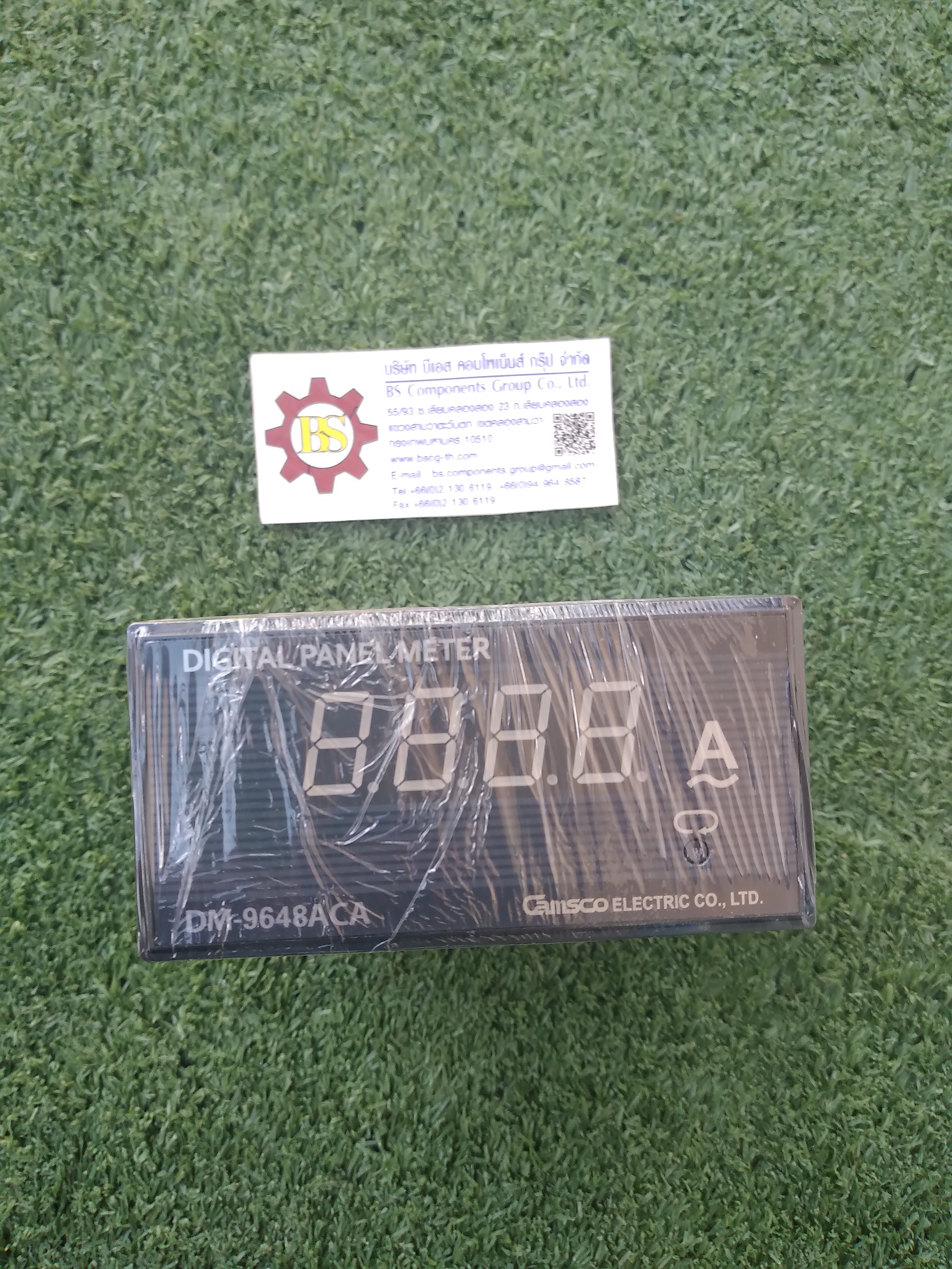 SHINOHAWA : DIGITAL MULTIMETER KM-9648-A AC 5 A (ต่อผ่าน CT10/5A-8000/5A)