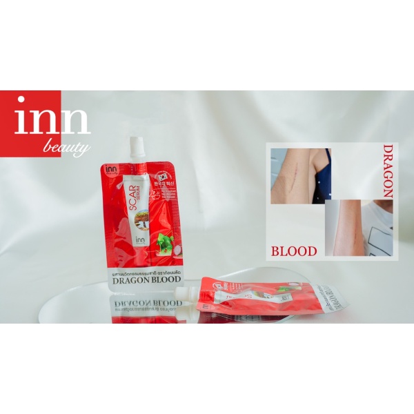 (6ซอง/กล่อง) Inn Beauty Scar Serum อินน์ บิวตี้ สการ์ เซรั่ม 8 กรัม