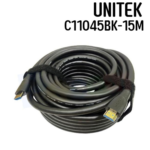 C11045BK UNITEK สาย HDMI V2 ยาว15 เมตร SKU-02640