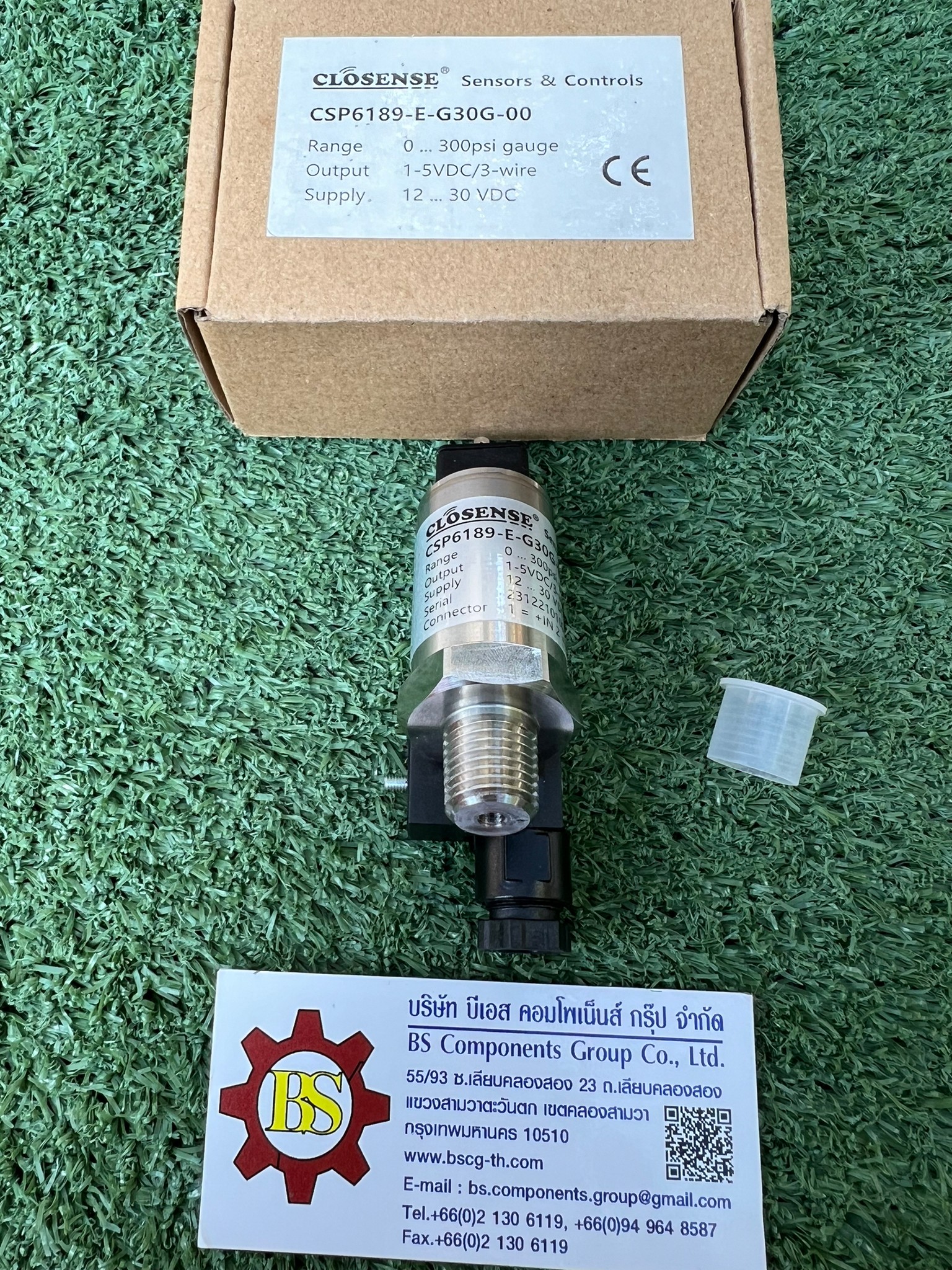 CLOSENSE : PRESSURE TRANSDUCER CSP6189-E-G30G-00