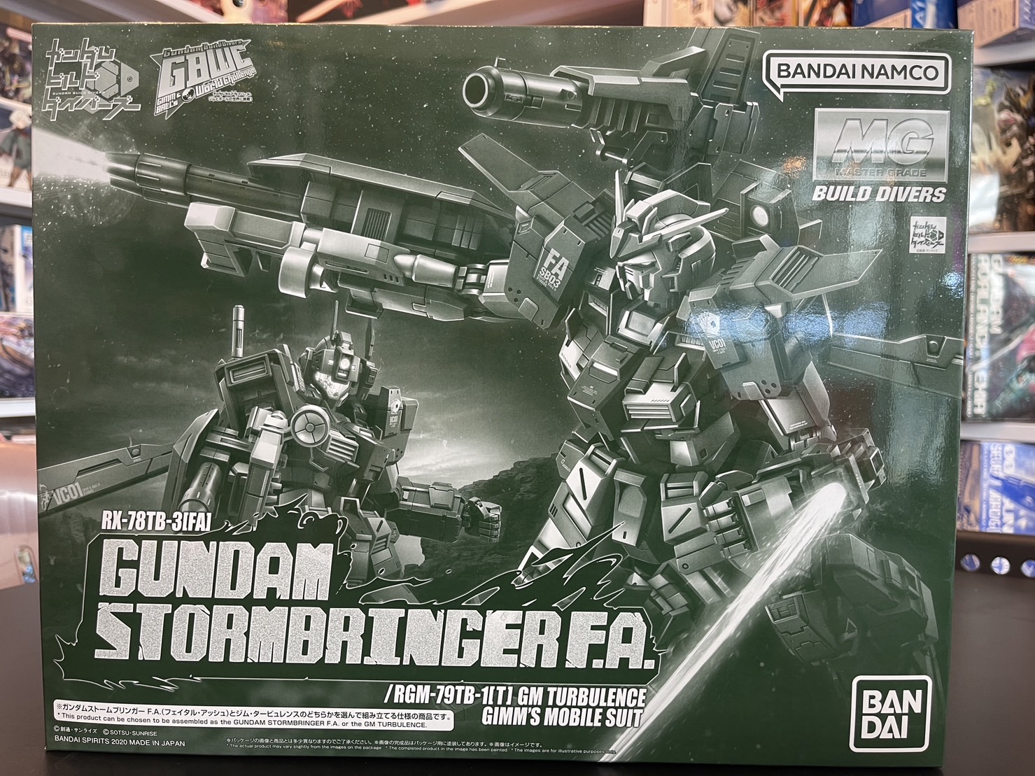 [P-Bandai] MG 1100 Gundam Stormbringer F.A. ( Fatal Ash ) GM Turbulence