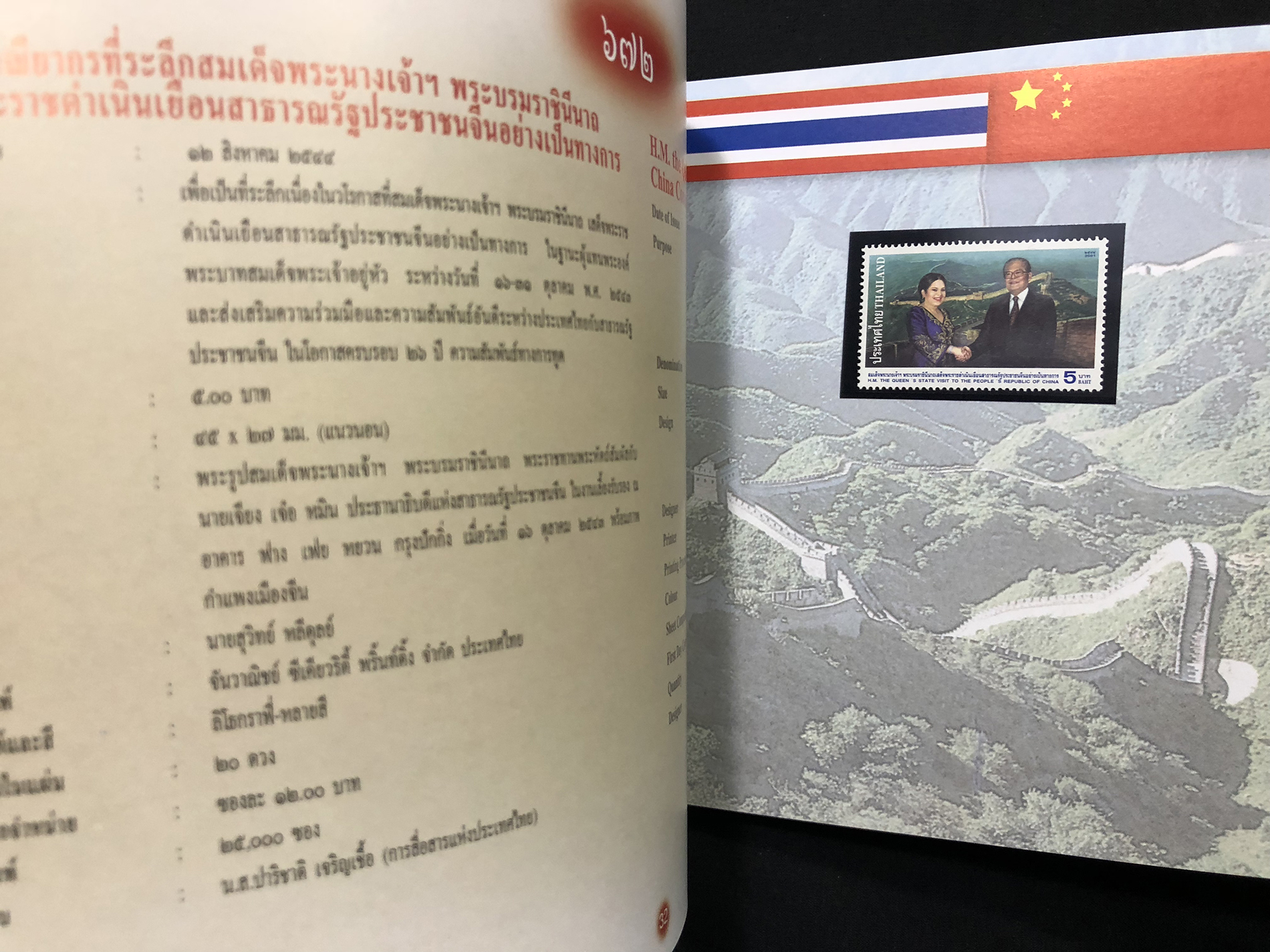 สมุดตราไปรษณียากรไทยประจำปี 2544