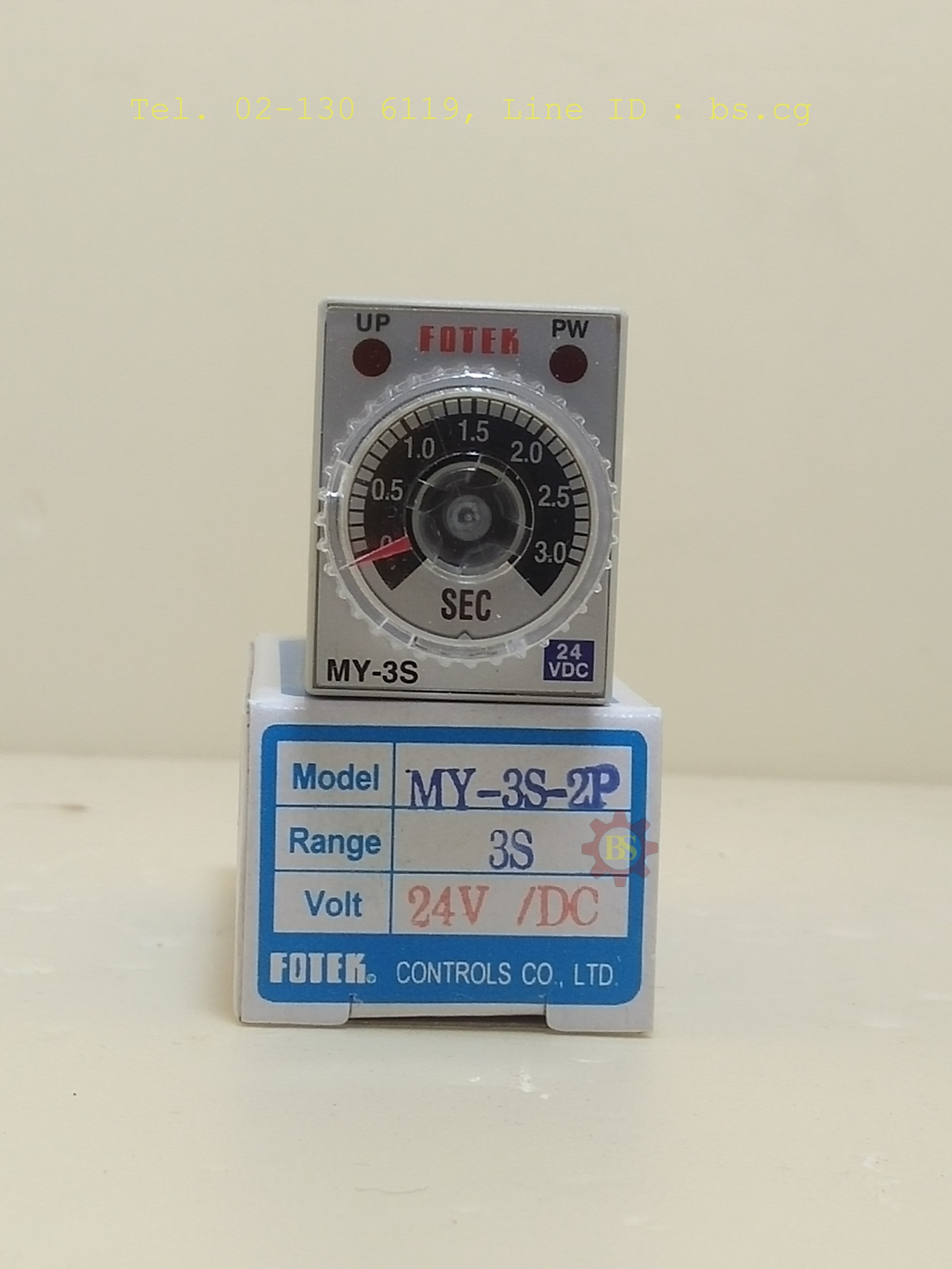 FOTEK: Timer MY-3S-2P-24VDC