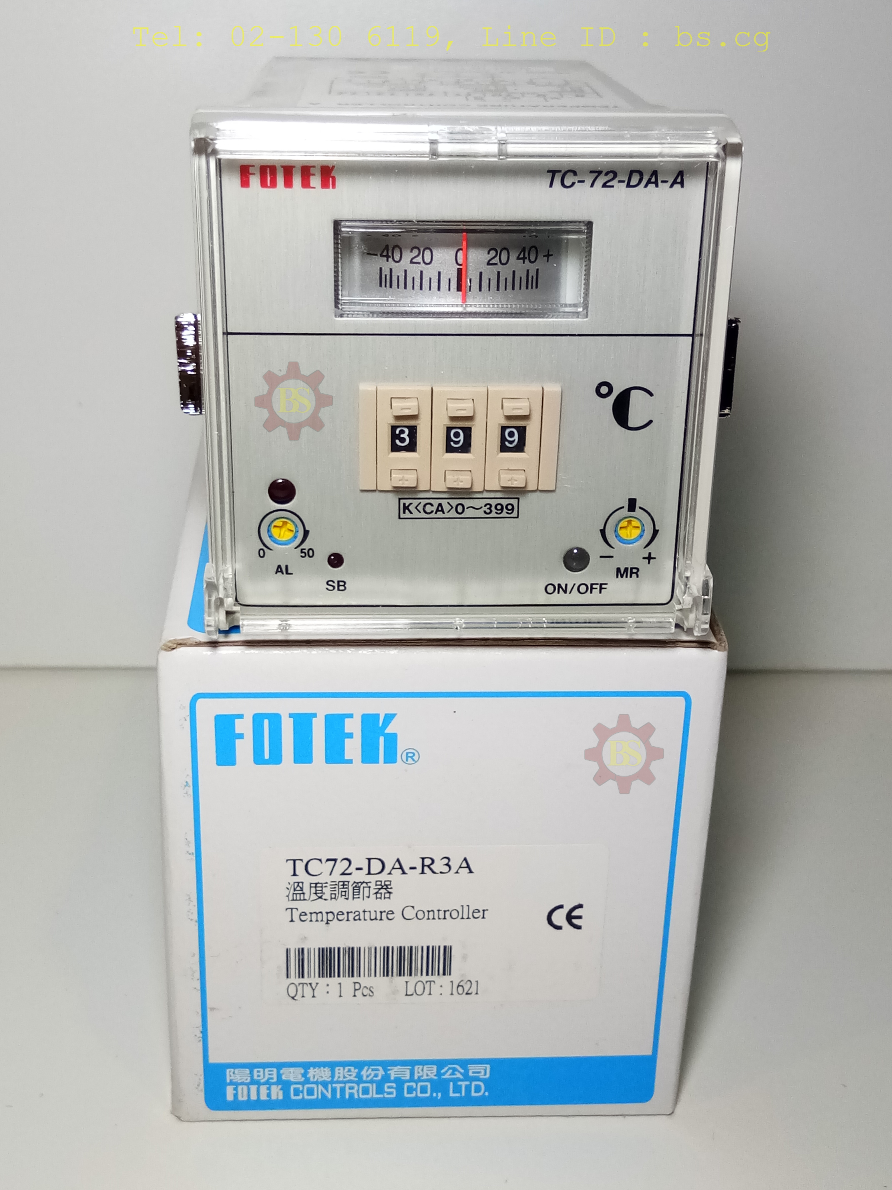 FOTEK : Temperature Controller TC72-DA-R3A