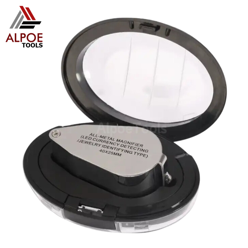 เลนท์ขยายพับได้ งานโลหะ ไฟ 2 สี รหัส No.9890