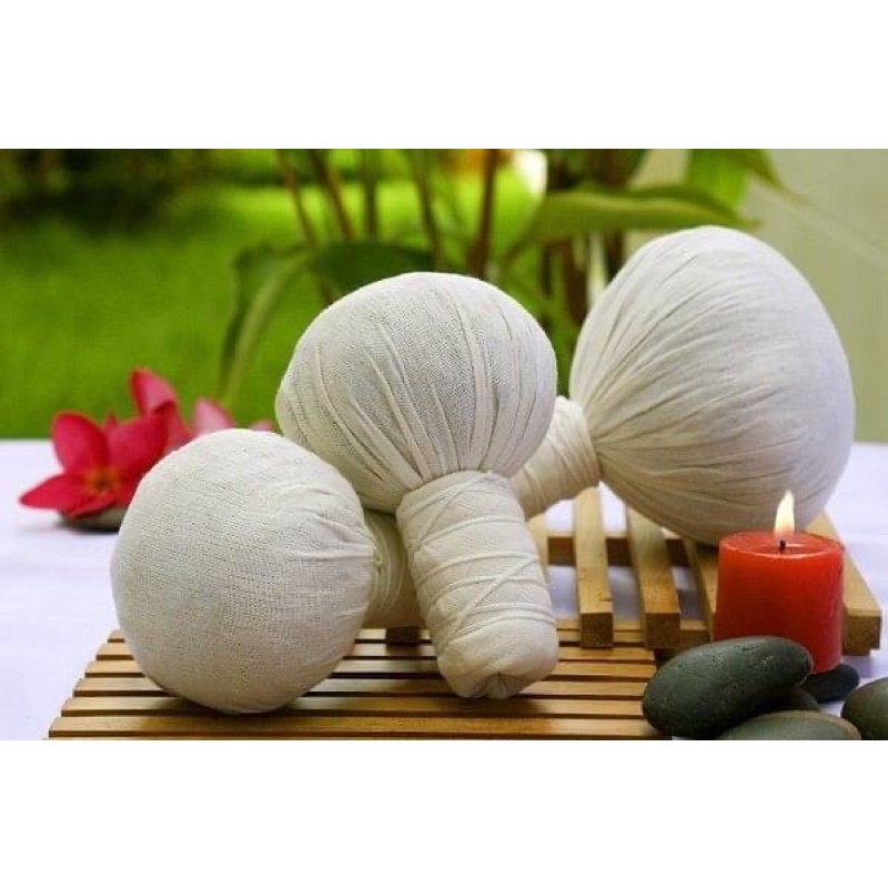 ภูตะวัน ลูกประคบสมุนไพร 100% 200g Phutawan Herbal compress ball