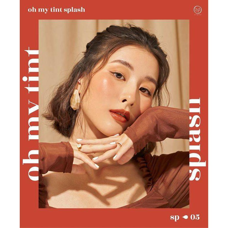 2P Original Oh My Tint Splash 3ml ทูพี ออริจินัล โอ้ มาย ทิ้นท์ สแปลช ลิปละอองน้ำ