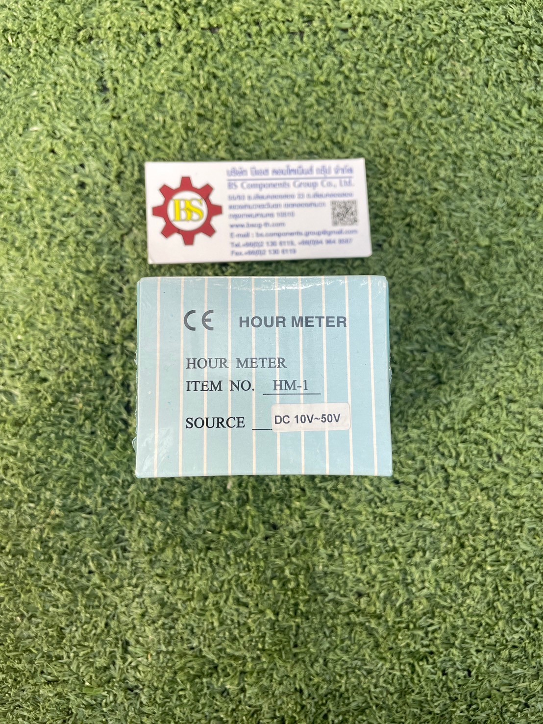 Shinohawa : นาฬิกานับชั่วโมง HM1 TC081 24VDC