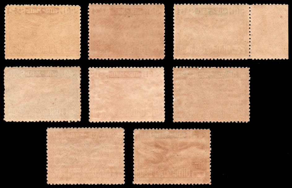 แสตมป์ชุดอากาศไปรษณีย์ชุดแรก