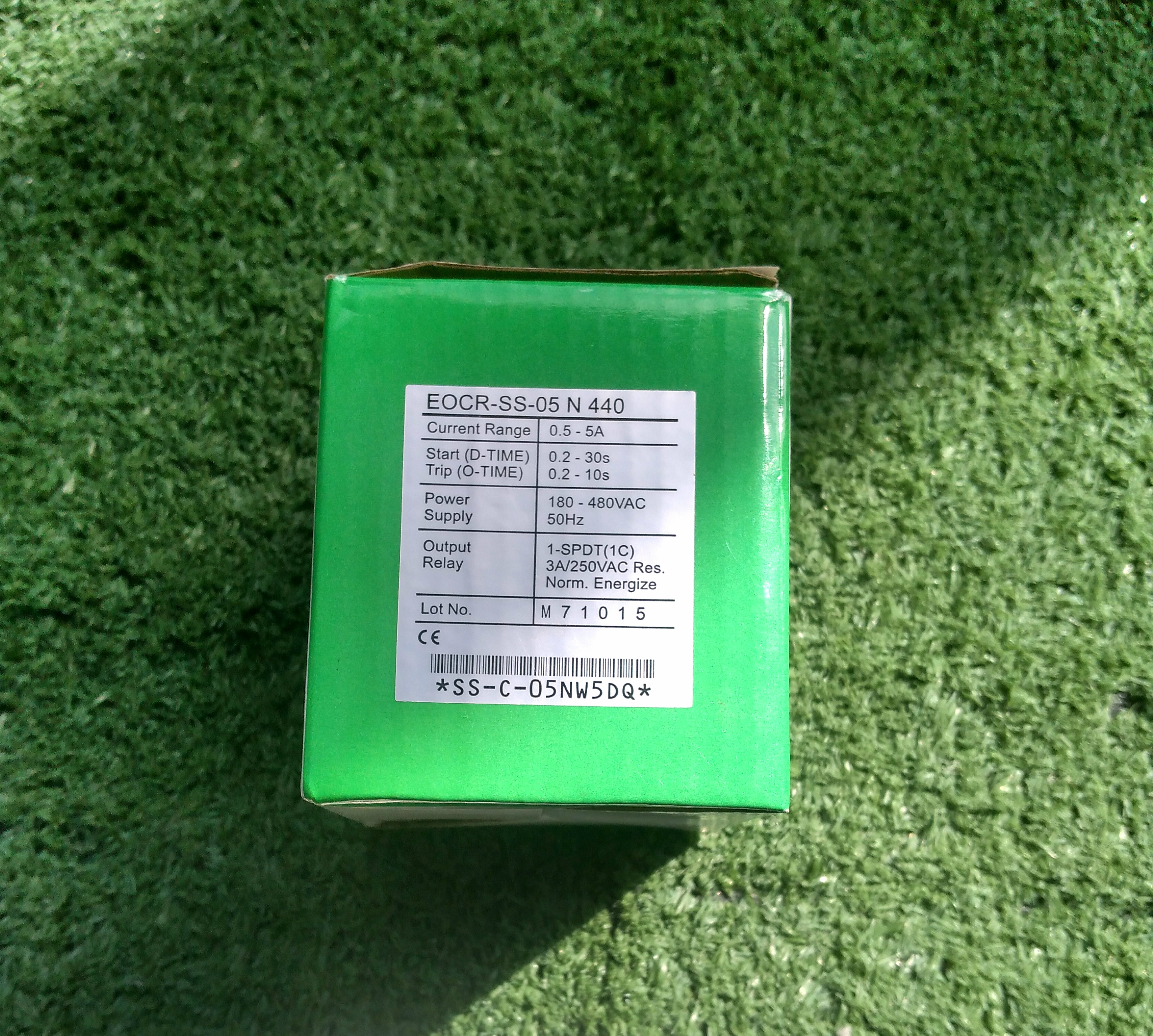 SHINOHAWA : รีเลย์ ต่อผ่าน CT EOCR-SS 0.5-6A (TC110)