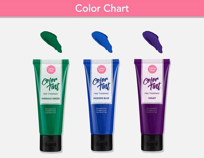 Cathy Doll Color Tint Hair Treatment 75มล.