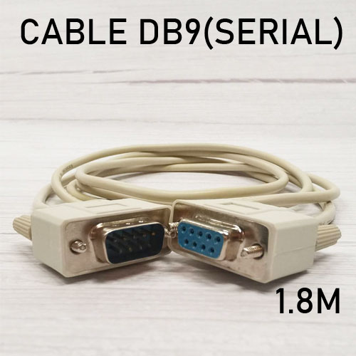 DB9 M/F CABLE SERIAL CABLE 1.8M. CA-IO-SR-02MF1