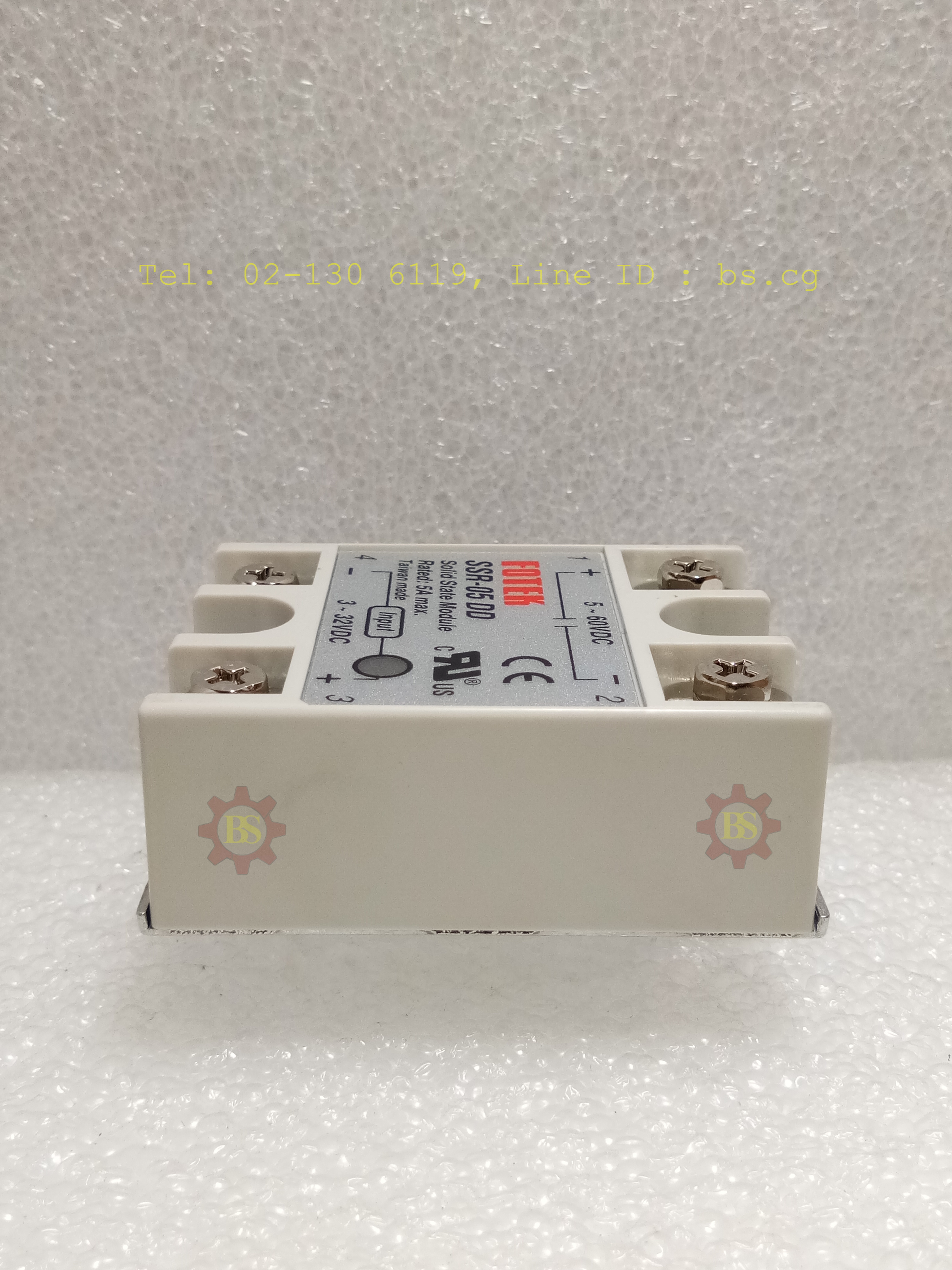 FOTEK : Solid State Module Rated: 5A max. SSR-05 DD