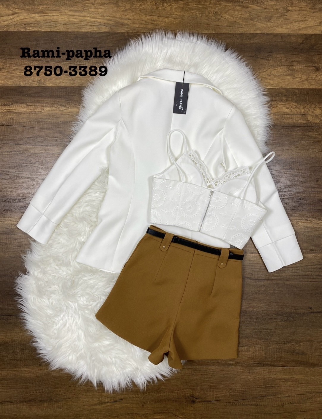 เซต4ชิ้นสุดคุ้ม!! เสื้อสูท+เสื้อตัวใน+กางเกง+เข็มขัด เ #เสื้อผ้าแฟชั่น #แฟชั่น #ชุดเซต #งานป้าย #รมิปภา #ramipapha