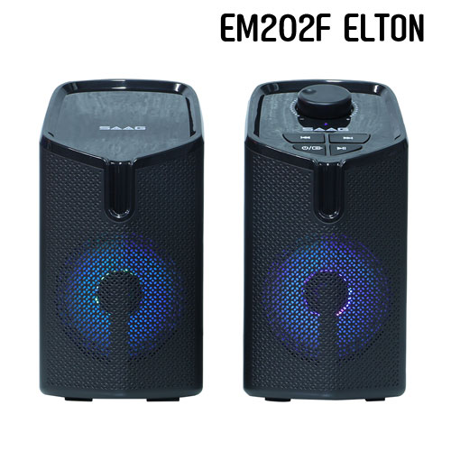 SAAG EM202F ELTON SPEAKER 5Wx2 BLUETOOTH/FM SP-SA-21-202FX