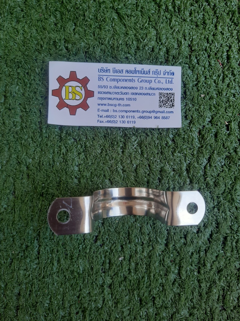 แคล้มจับท่อ 2 ขา สแตนเลส 1" SUS304 M35