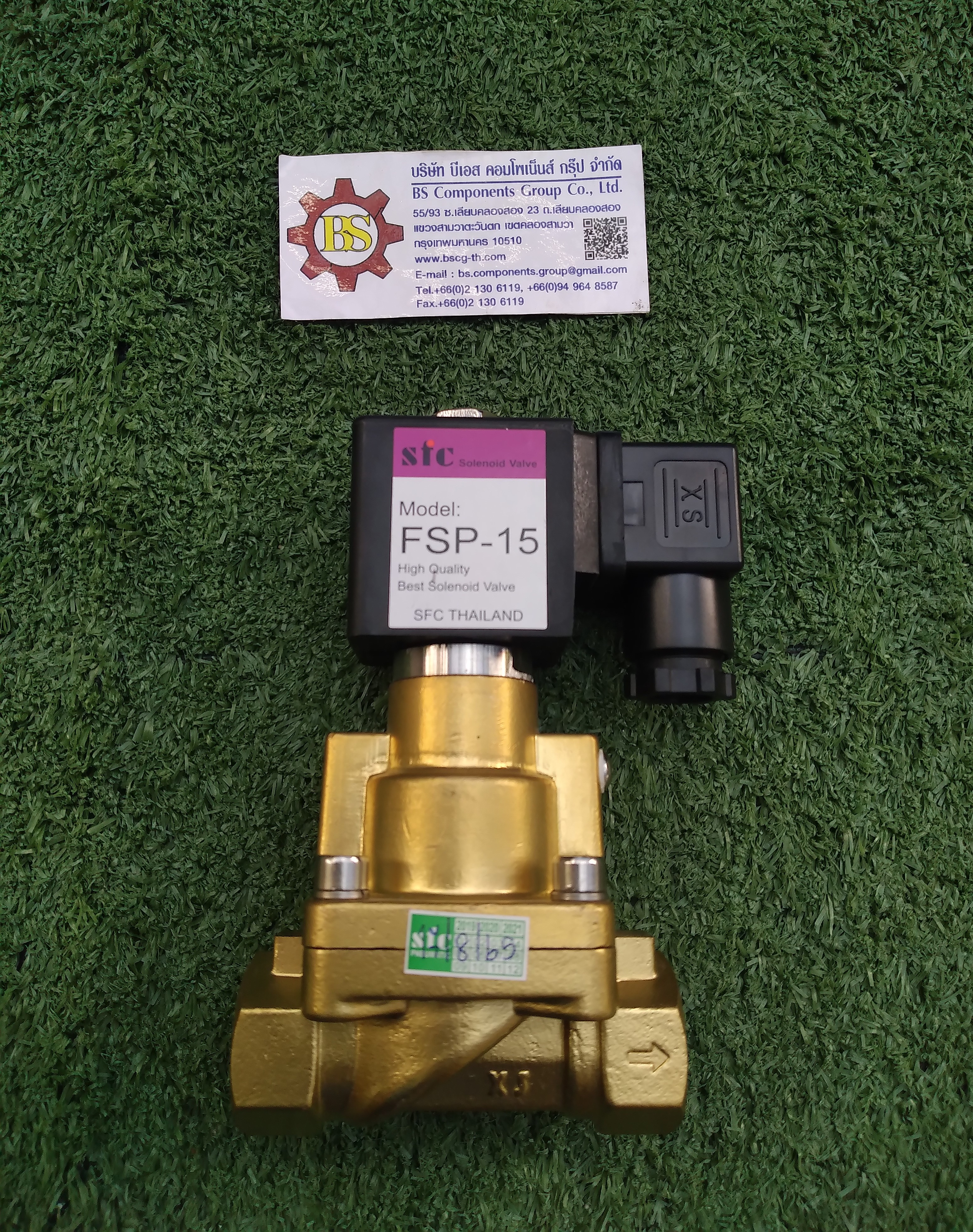 SFC : Solenoid valae FSP-15 G1/2" coil 220VAC
