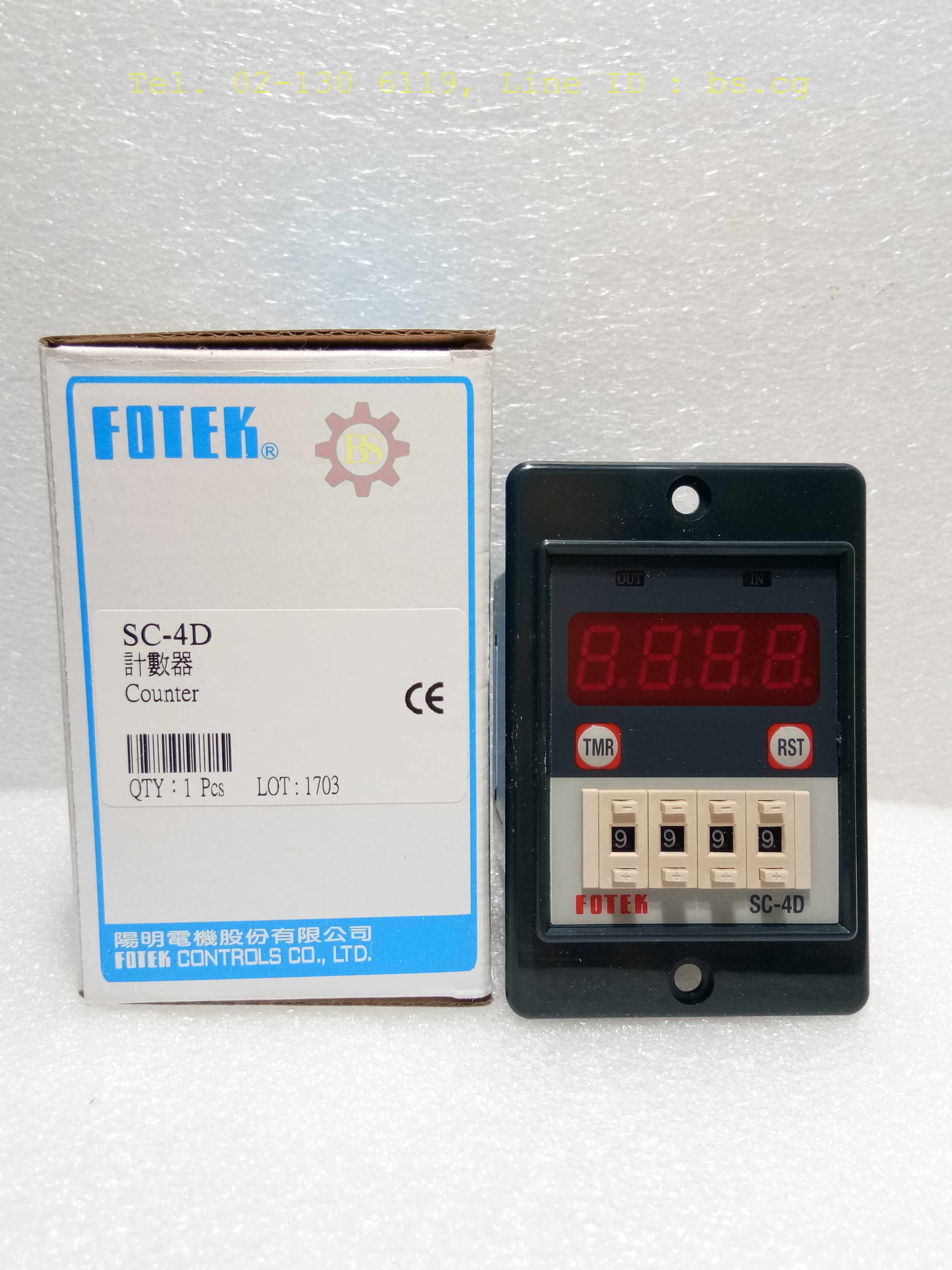FOTEK: Counter SC-4D