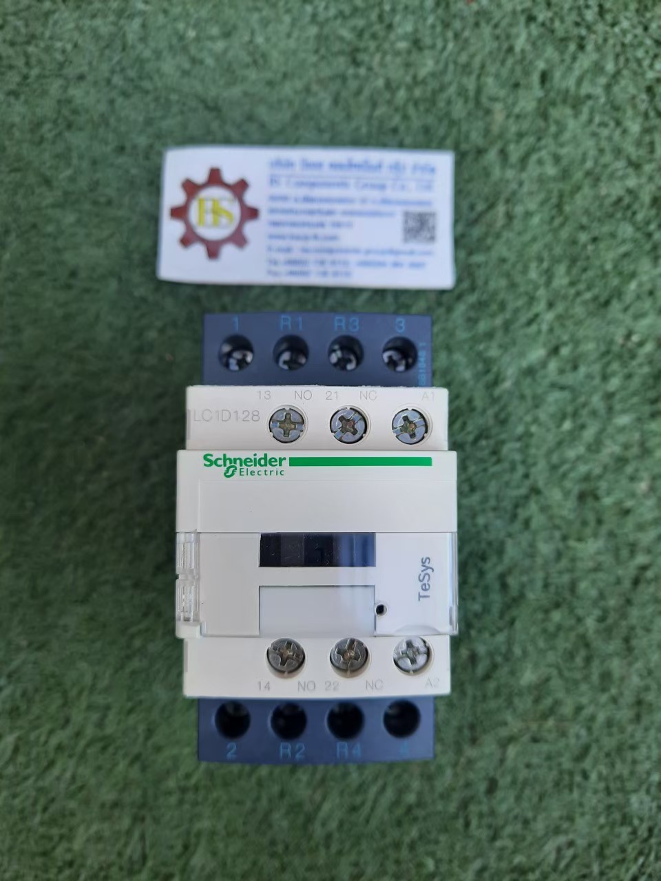Schneider : คอนแทคเตอร์ LC1-D128E7 coil 48Vac