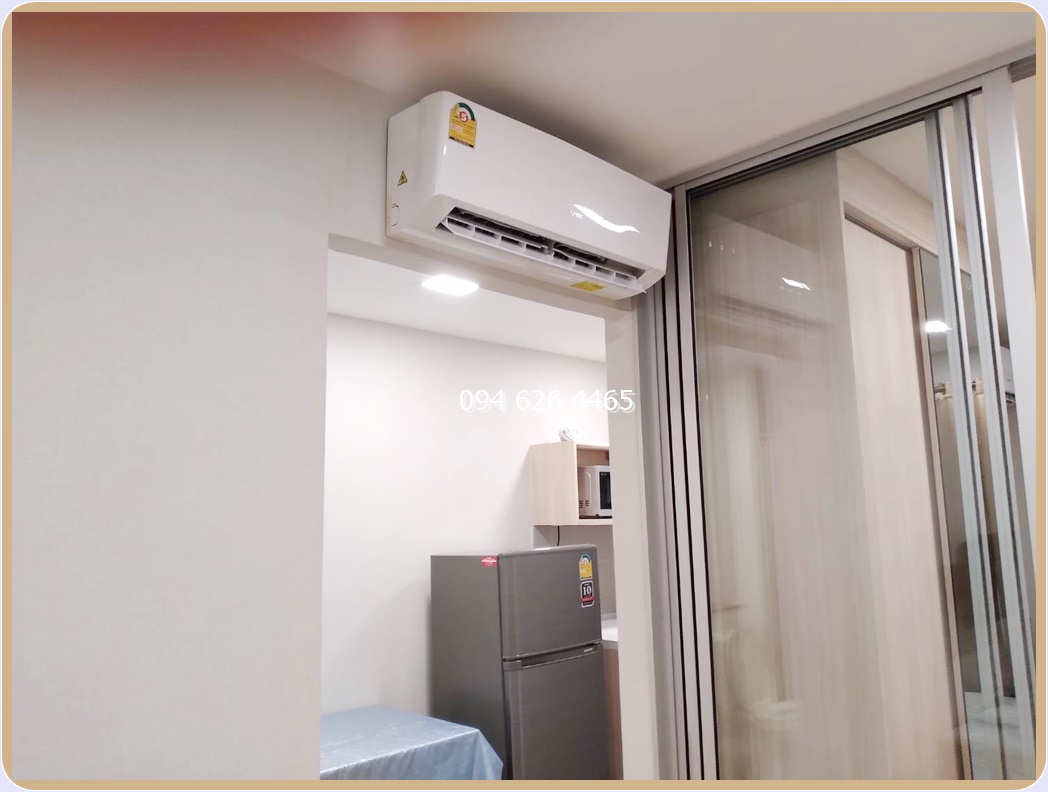 ให้เช่า พลัมคอนโดรังสิตอไลฟ์ ขนาด 26.25 ตร.ม ใกล้ ม.กรุงเทพ ชั้น 2 วิวสระ เฟส1 เฟอร์ครบ เครื่องใช้ไฟฟ้าครบ มีเครื่องซักผ้า