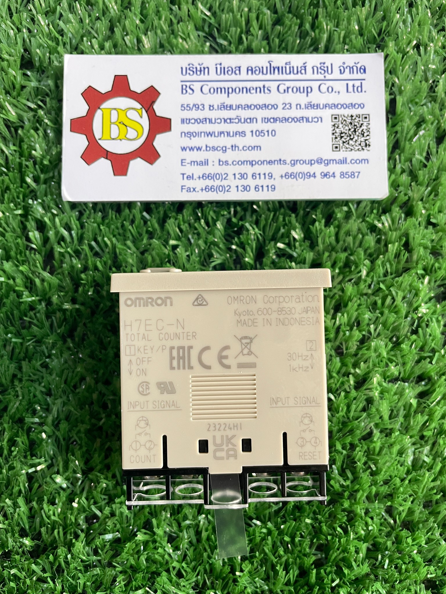 OMRON : Counter 24x48 H7EC-N 8digit no-voltage