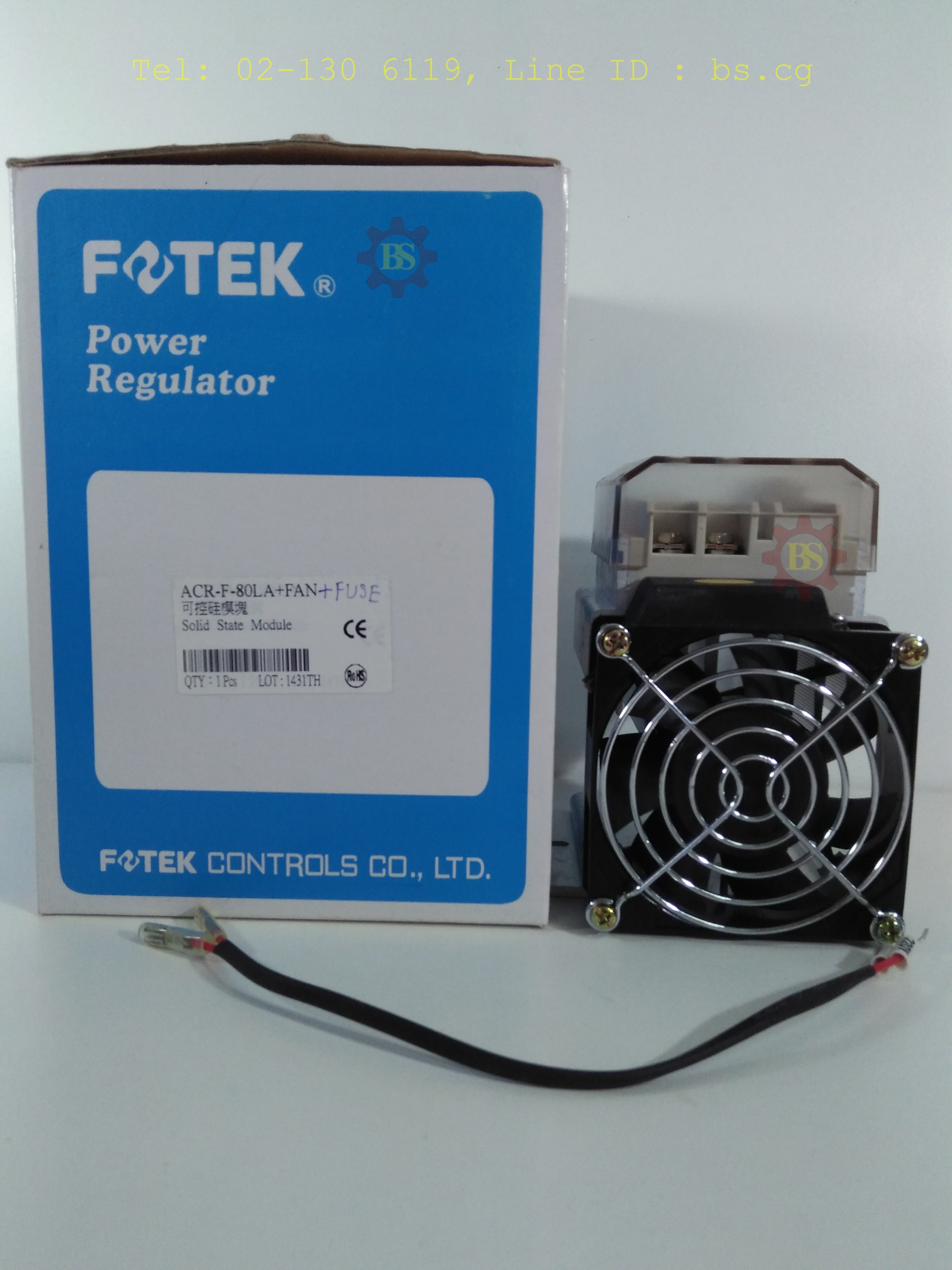 FOTEK : Solid State Module ACR-F-80LA-FAN+FUSE