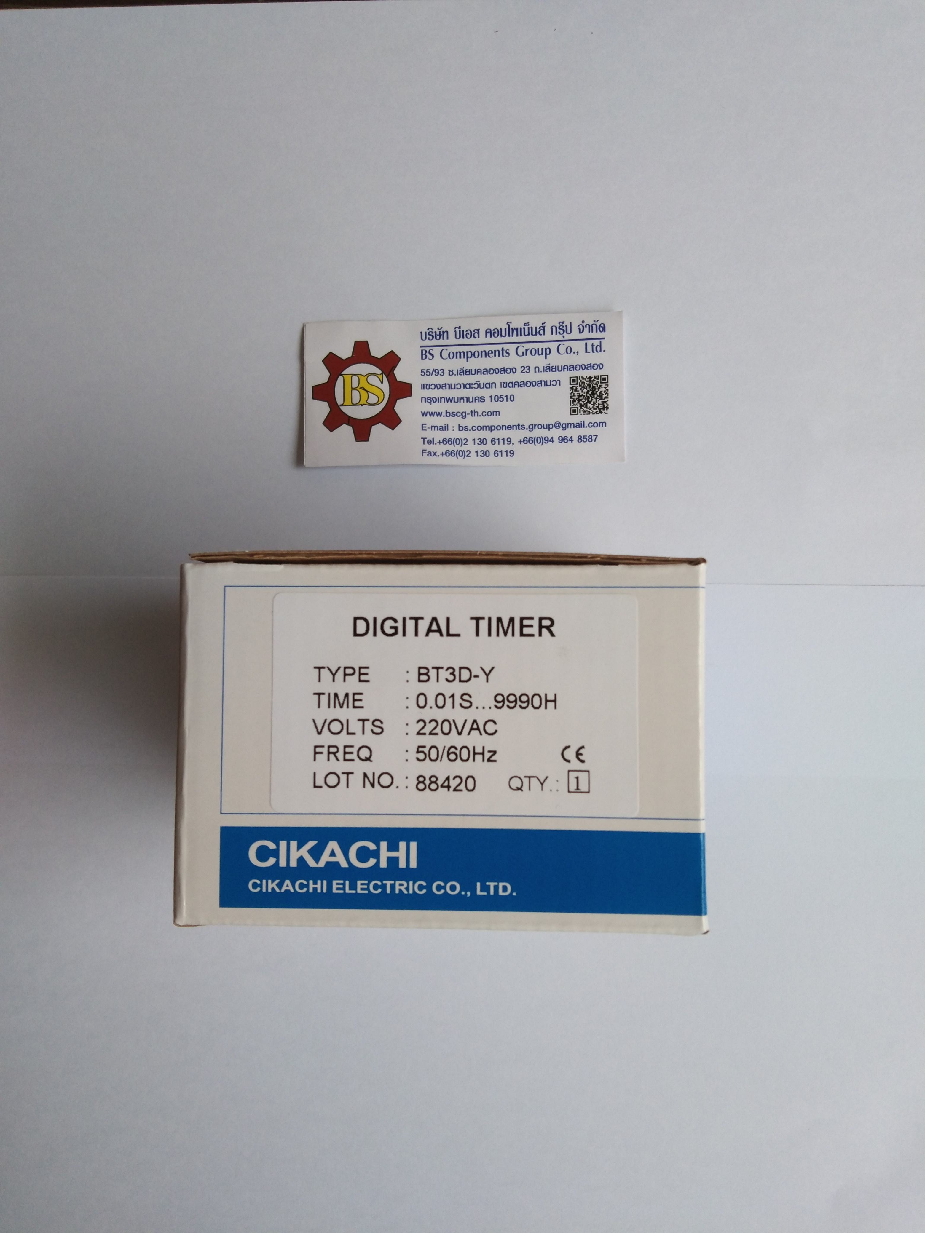 CIKACHI : Multi-range digital timer BT3D-Y 220V (ไม่รวมซอคเก็ต)