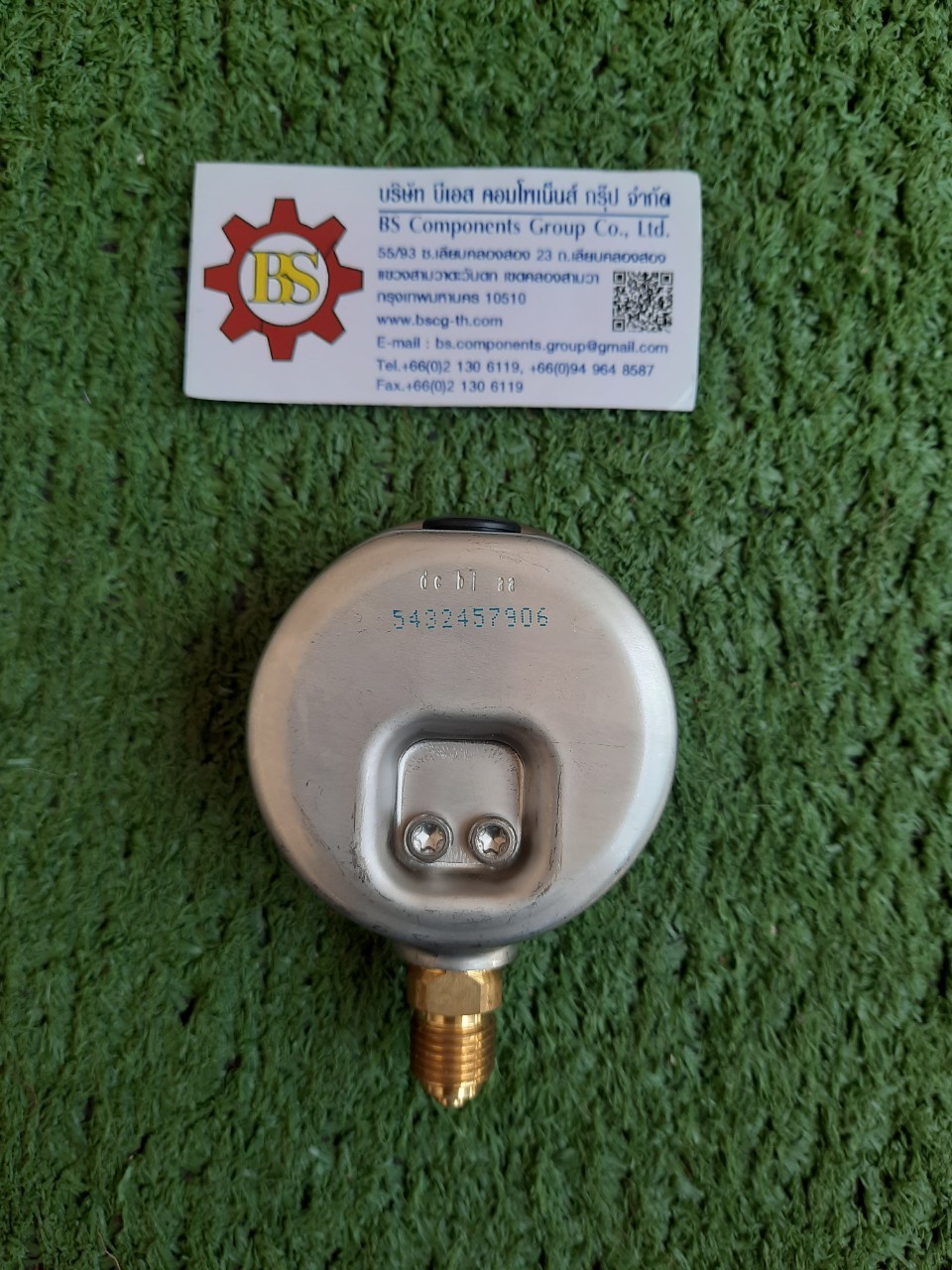 STAUFF : Pressure Gauge SPG-063-00350-01-S-B04 G1/4, 0…350bar, bar/PSI