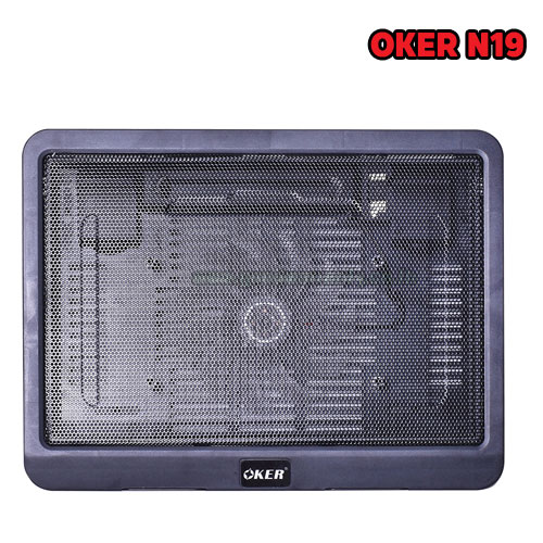 N19 OKER Big FAN NOTEBOOK มีไฟ FA-OK-NB-N19BK