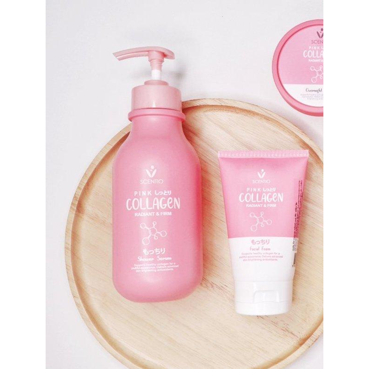 Scentio Collagen Foam Facial Foam 100ml โฟมล้างหน้า เซนทิโอ
