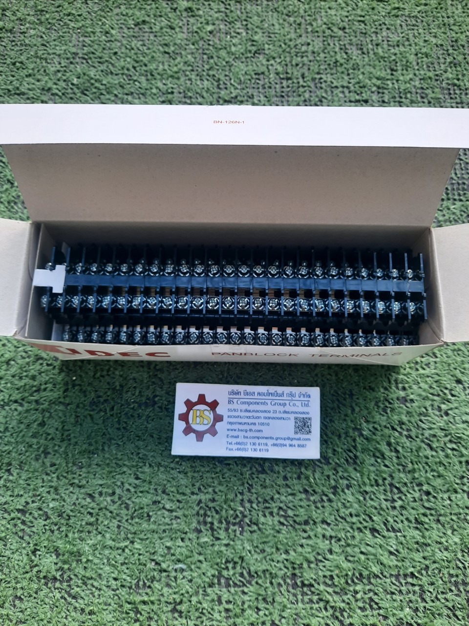 IDEC : เทอร์มินอล BND15W (กล่องละ 25 ชิ้น)