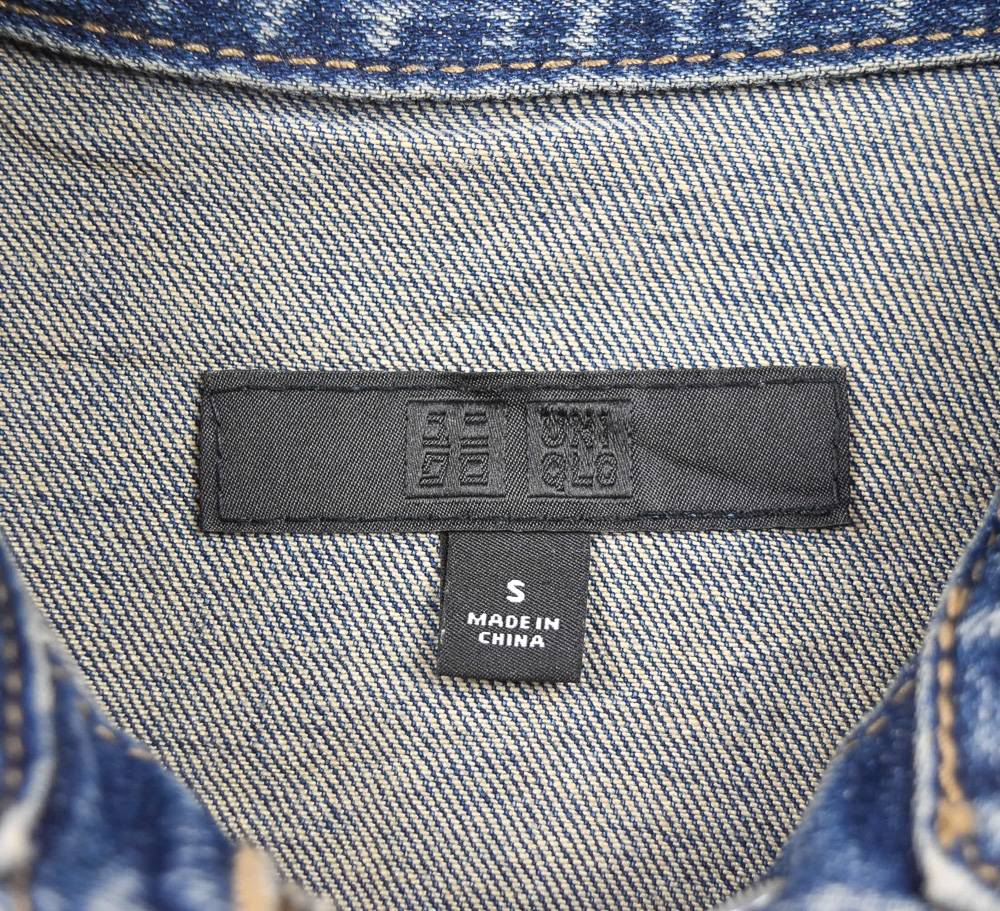 UNIQLO®แท้ อก 32 เสื้อแจ็คเก็ตยีนส์ผู้หญิง ยูนิโคล่ สียีนส์ เสื้อแขนยาว เนื้อผ้าดี