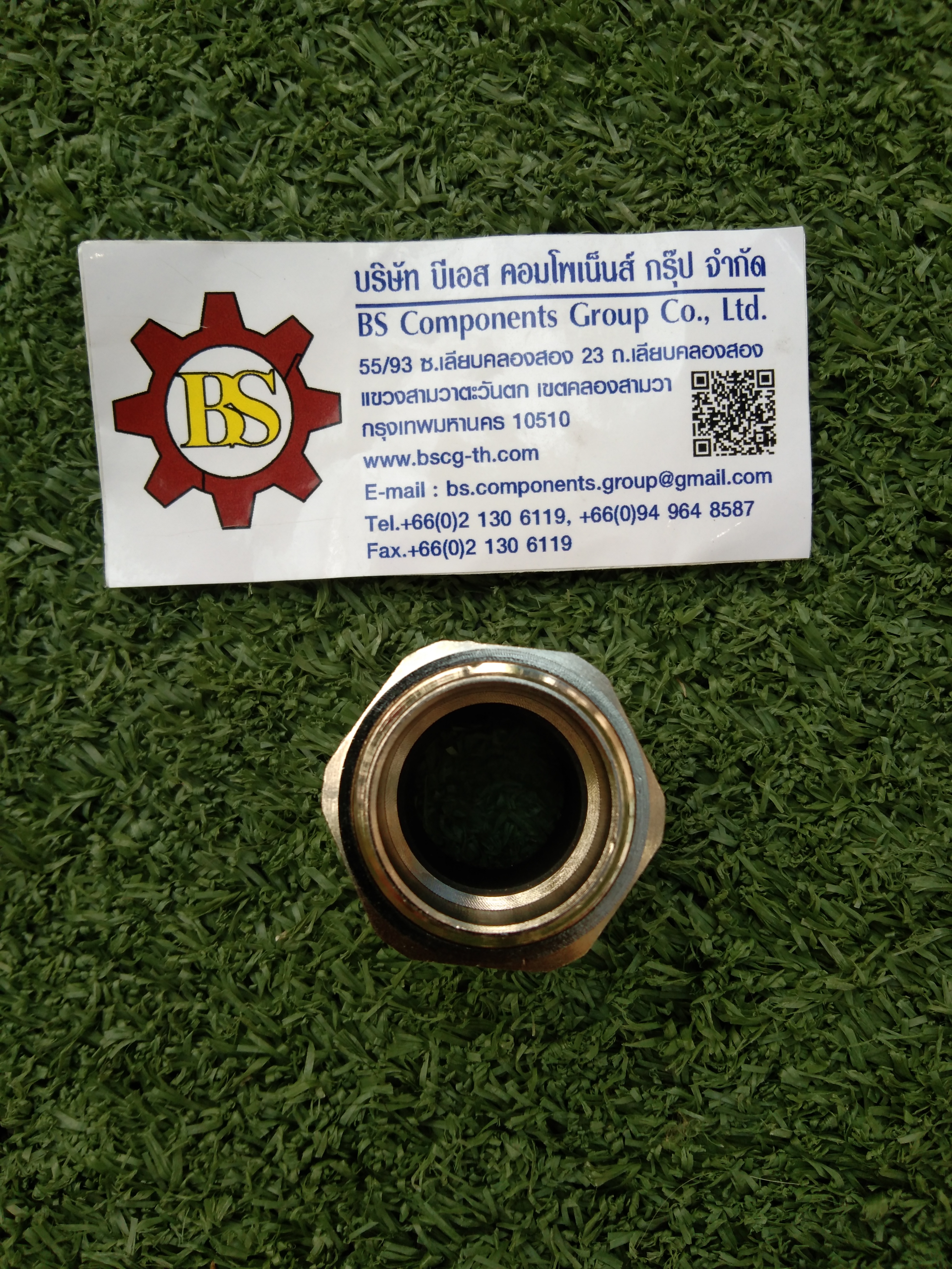 SHINOHAWA : Brass Cable grand ทองเหลือง ชุบนิเกิ้ล G3/4" IP44