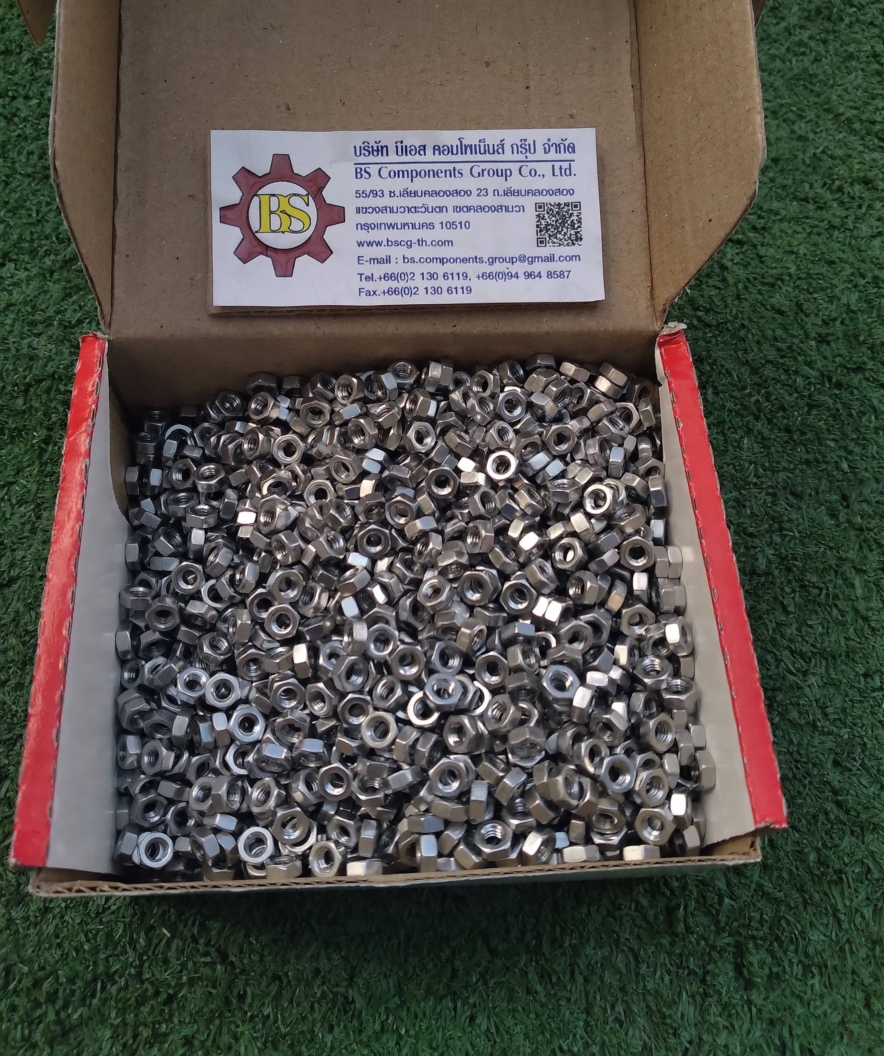 หัวน็อต SUS304 M4