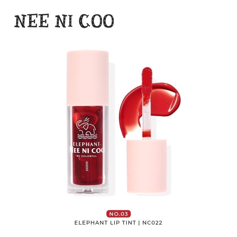 NEE CARA NEE NI COO ELEPHANT LIP TINT NC022 นีคาร่า ลิปทินท์