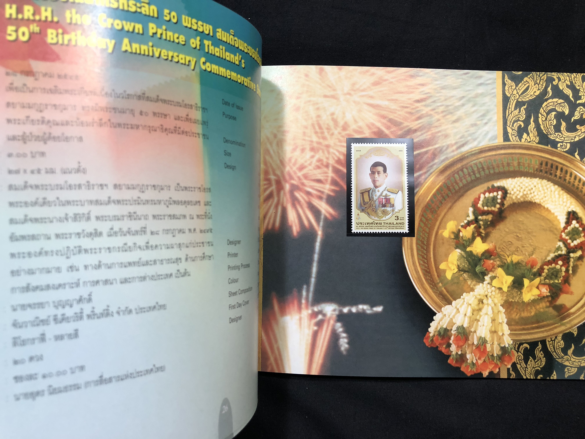 สมุดตราไปรษณียากรไทยประจำปี 2545