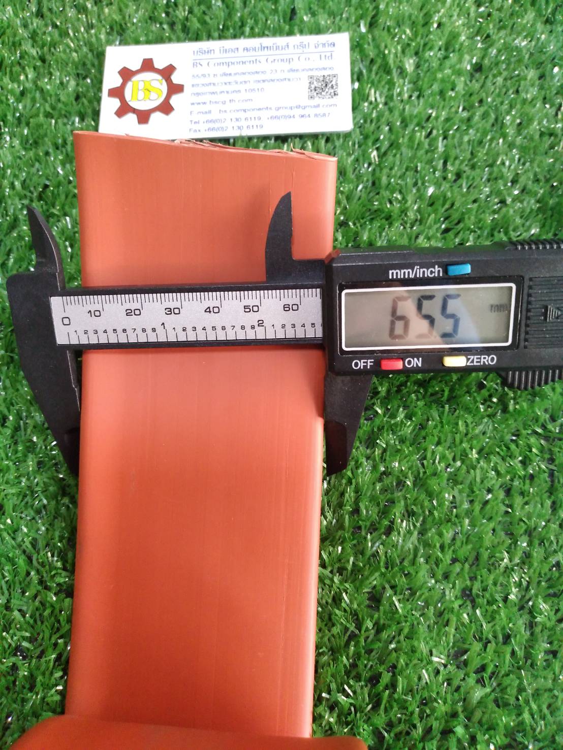 SHINOHAWA : ท่อหดแรงสูงสีแดง เส้นผ่าศูนย์กลาง40mm. 10KV