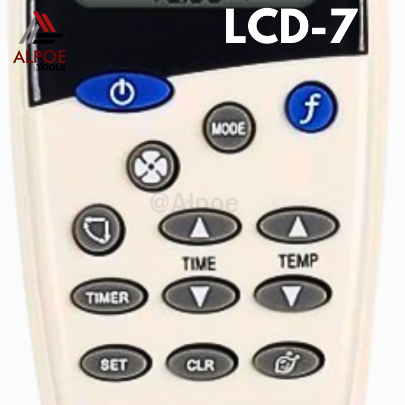 รีโมทแอร์ Saijo Denki สำหรับแอร์รหัส LCD 5,LCD 7,LCD 9,LCD 10