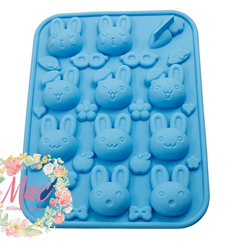 พิมพ์สบู่ซิลิโคน C-RABBIT 3-10 กรัม / 20 หลุม
