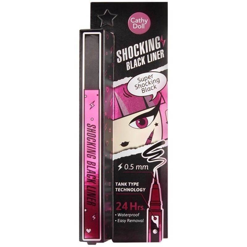 Cathy Doll SHOCKING BLACK LINER 0.5g
