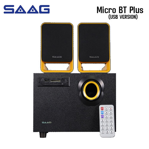 SAAG SPEAKER MICRO BT PLUS BLUETOOTH/SD CARD SP-SA-21-BTMIC
