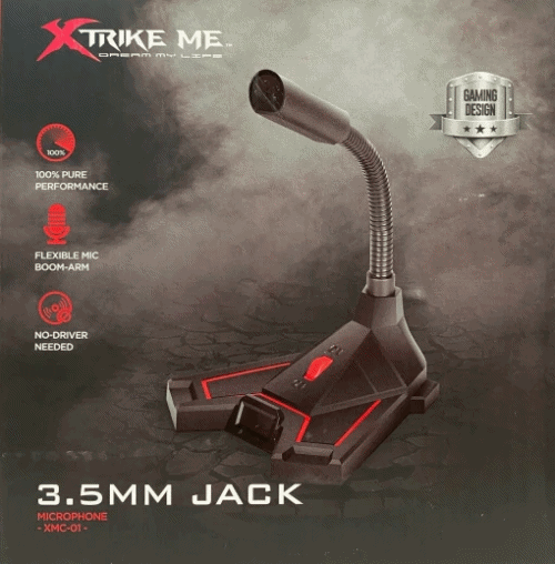 XT-XMC-01 XTRIKE ME MICROPHONE 3.5MM. MI-XM-XX-XMC01