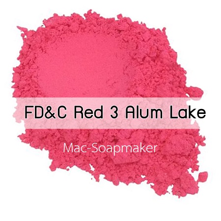 Color Pink : /Lake Erythrosine/ FD&C red 3 Alum Lake (ชนิดผง) CI 45430:1 สีชมพู /ละลายในน้ำมัน