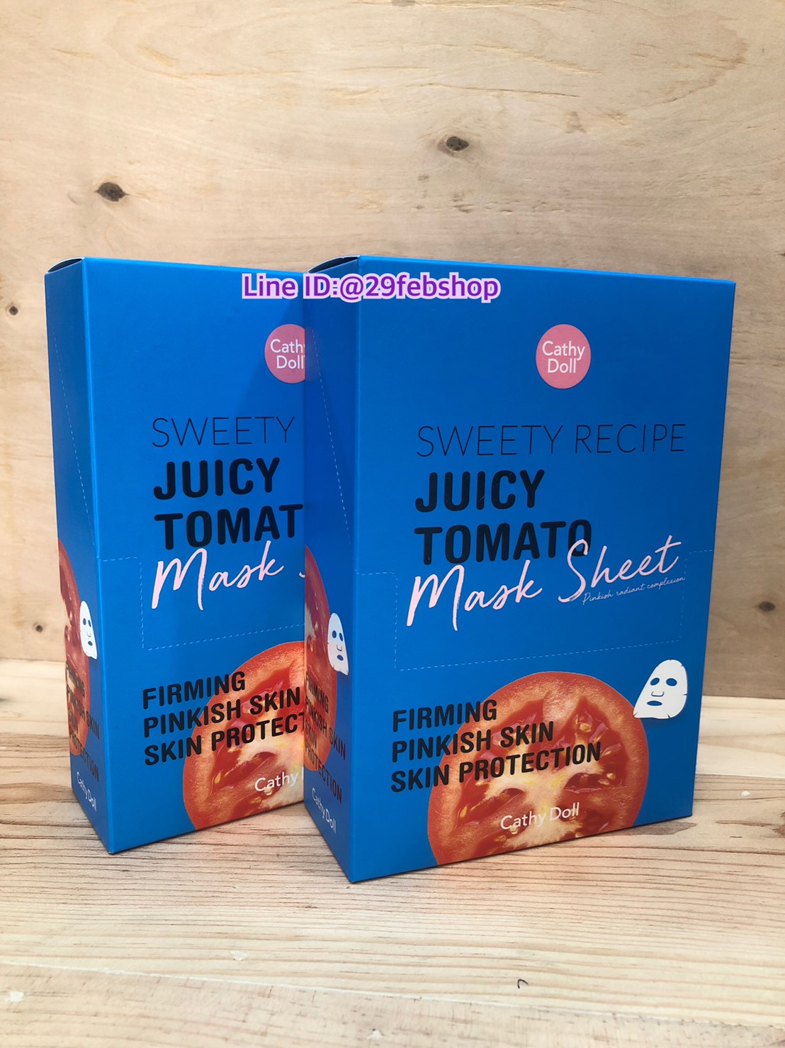Cathy Doll Sweety Recipe Juicy Tomato Mask 25 g. x 10 pcs.
